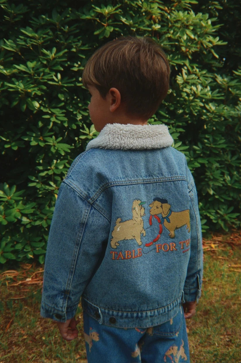 Konges Sløjd - Magot printed cotton denim jacket