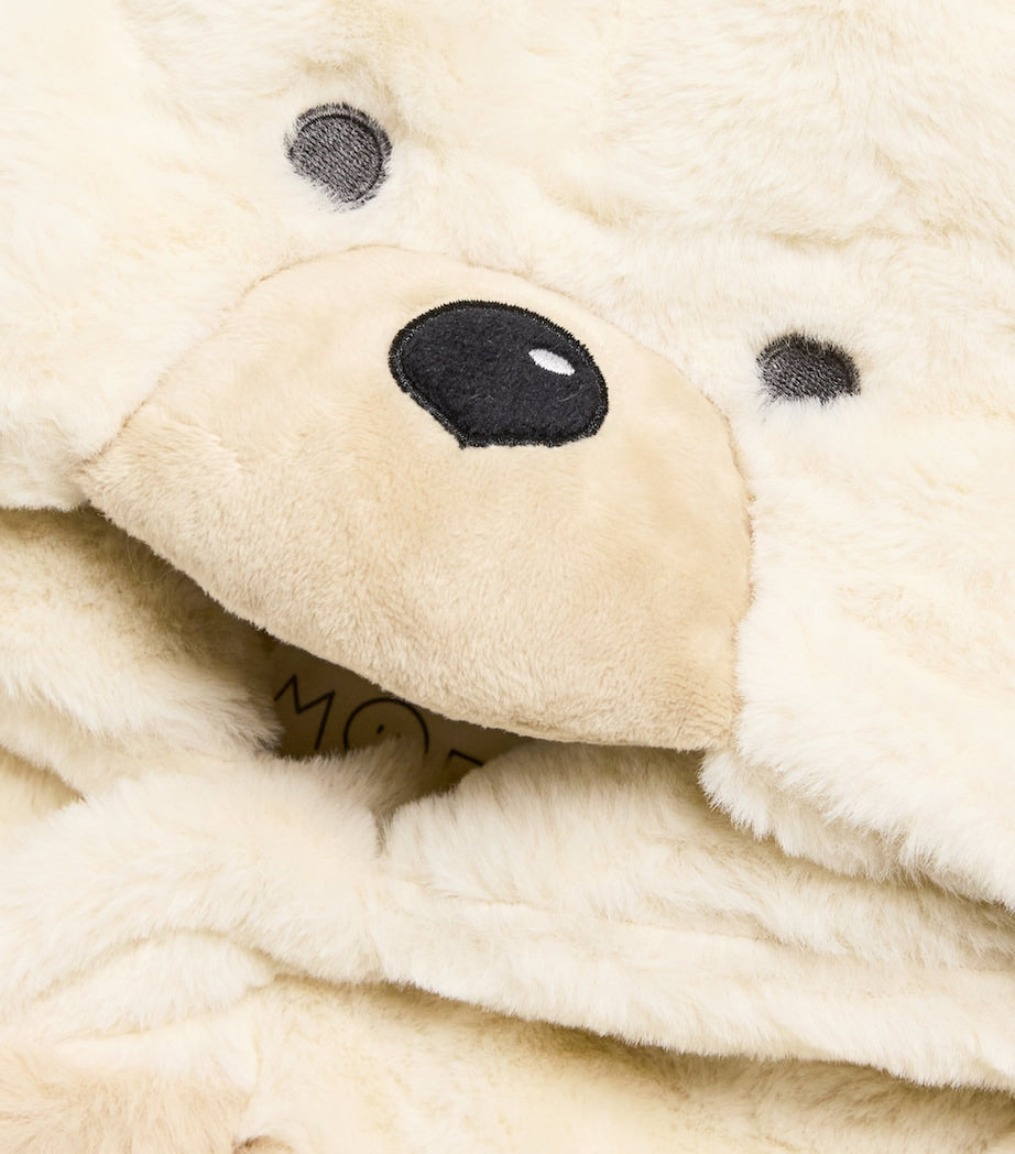 Faux Fur Polar Bear All-in-One (0-24 Months) ECRU