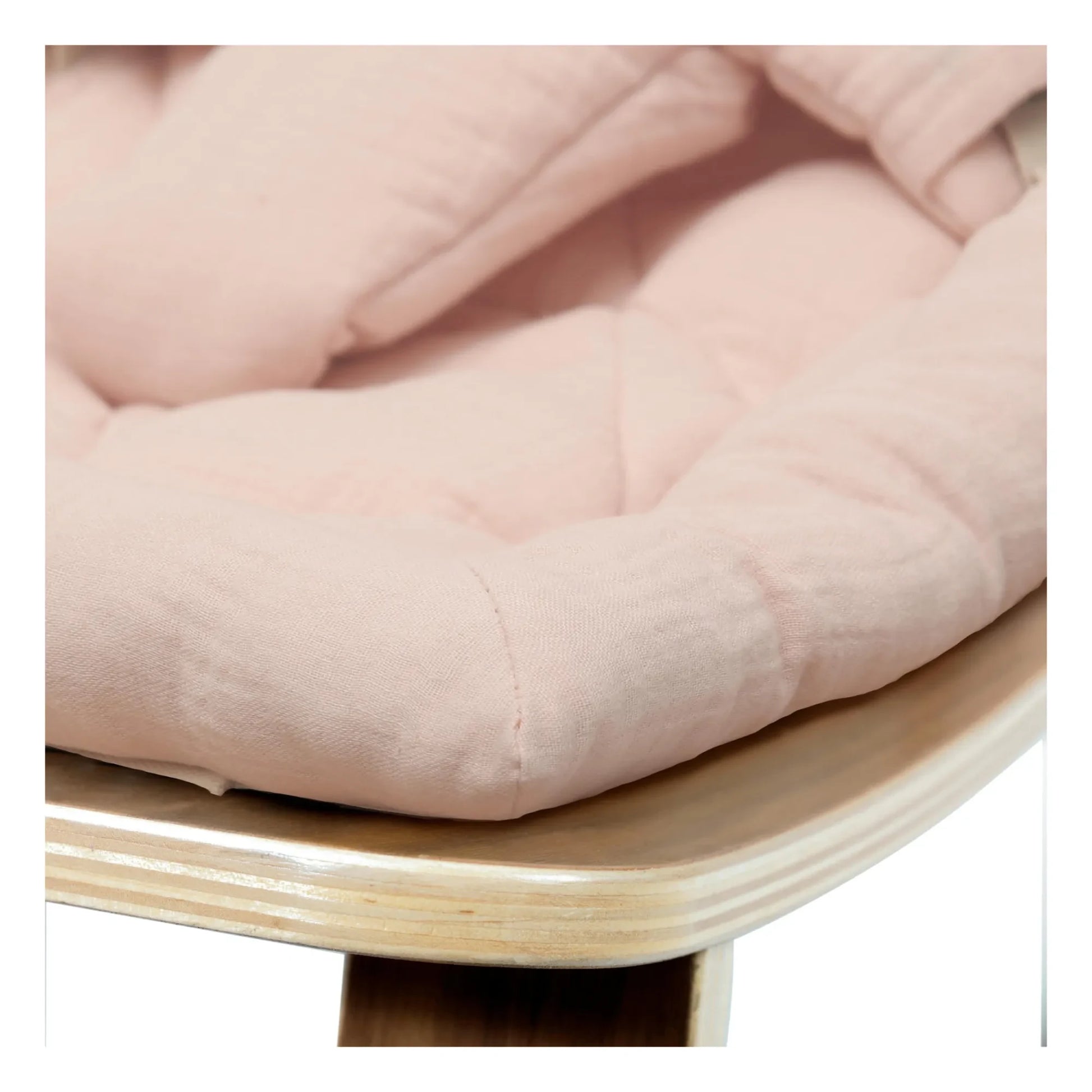Charlie Crane - Levo Walnut Baby Bouncer | Nude