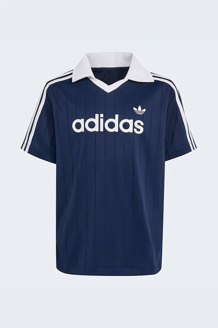 adidas Originals тениска с яка за деца