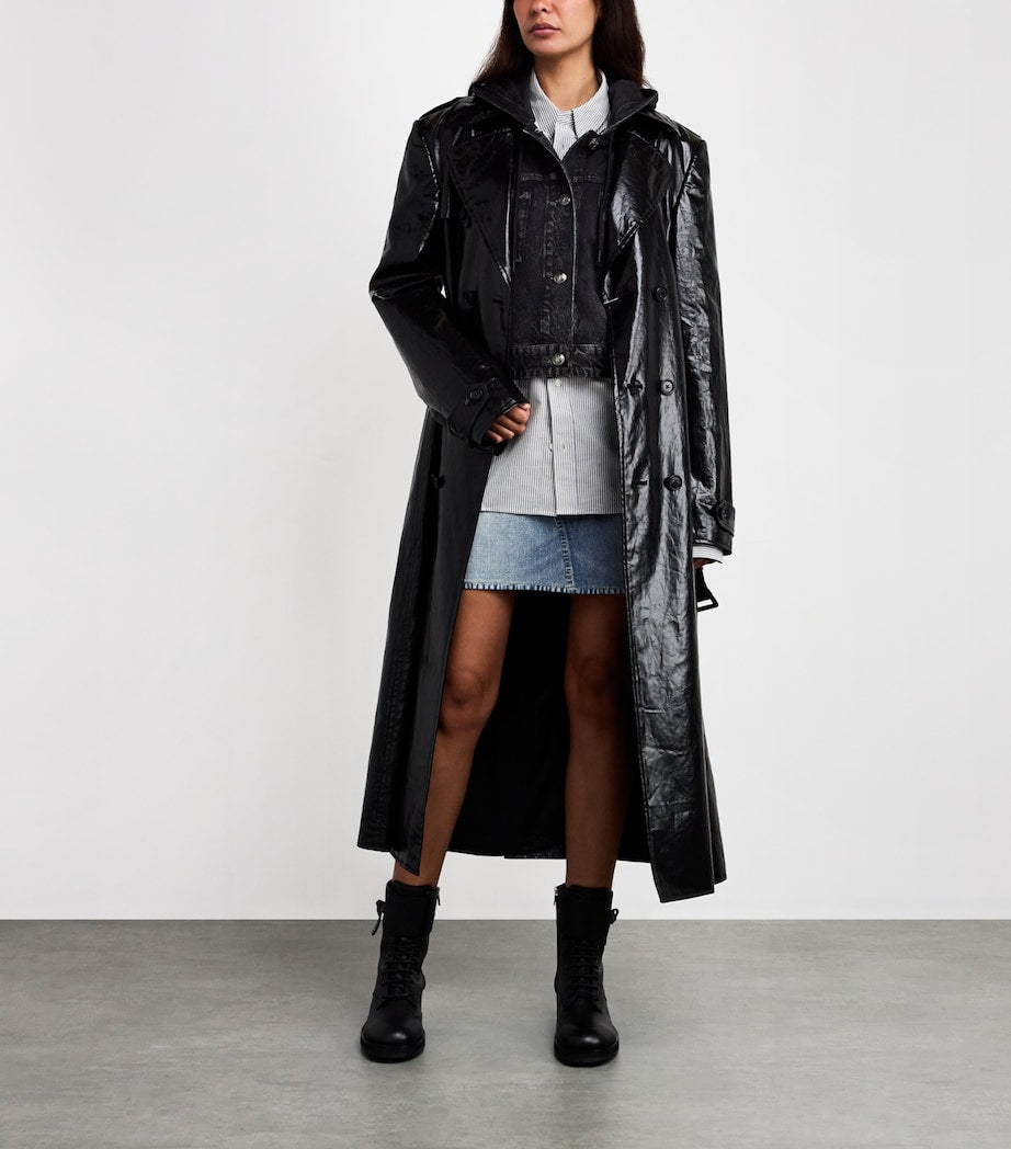 Blue Miramar Mini Skirt