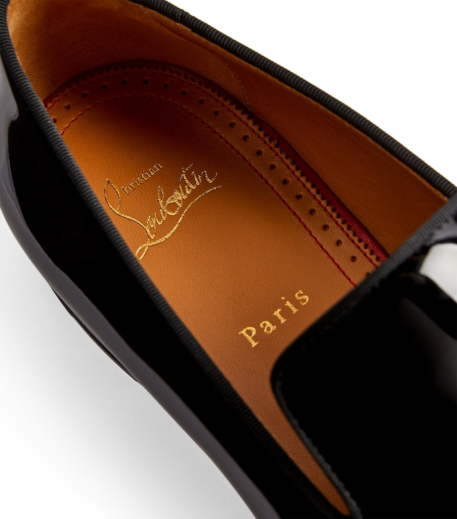 Dandelion Tassel Patent Loafers