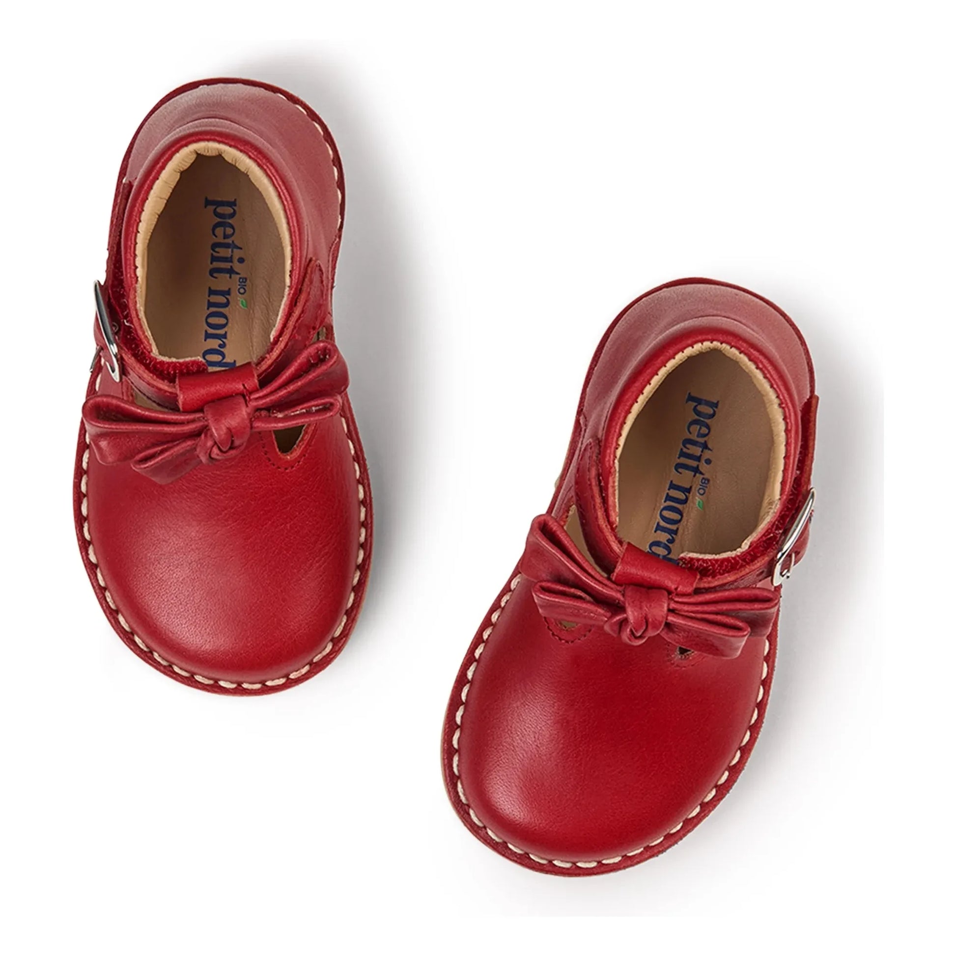 Petit Nord - Babies T-Bar Bow | Red