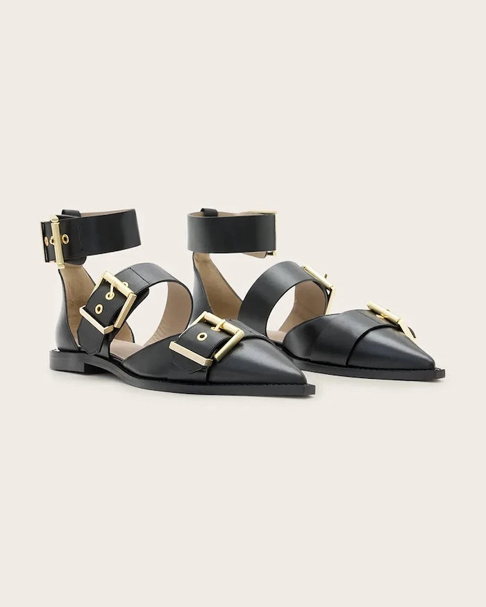 Deri Balerin AllSaints Sutton Shoe