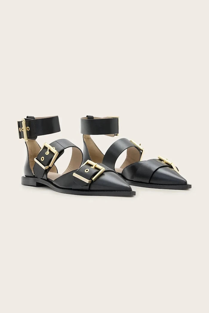 Кожени балеринки AllSaints Sutton Shoe