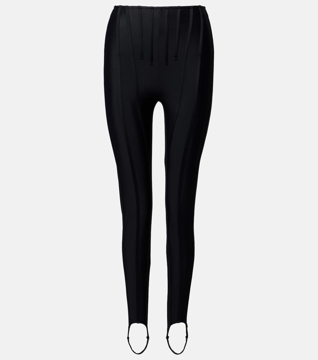 Mugler - بنطال ضيق بقصات وبكعب