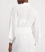 Silk Queenie Long Robe IVORY