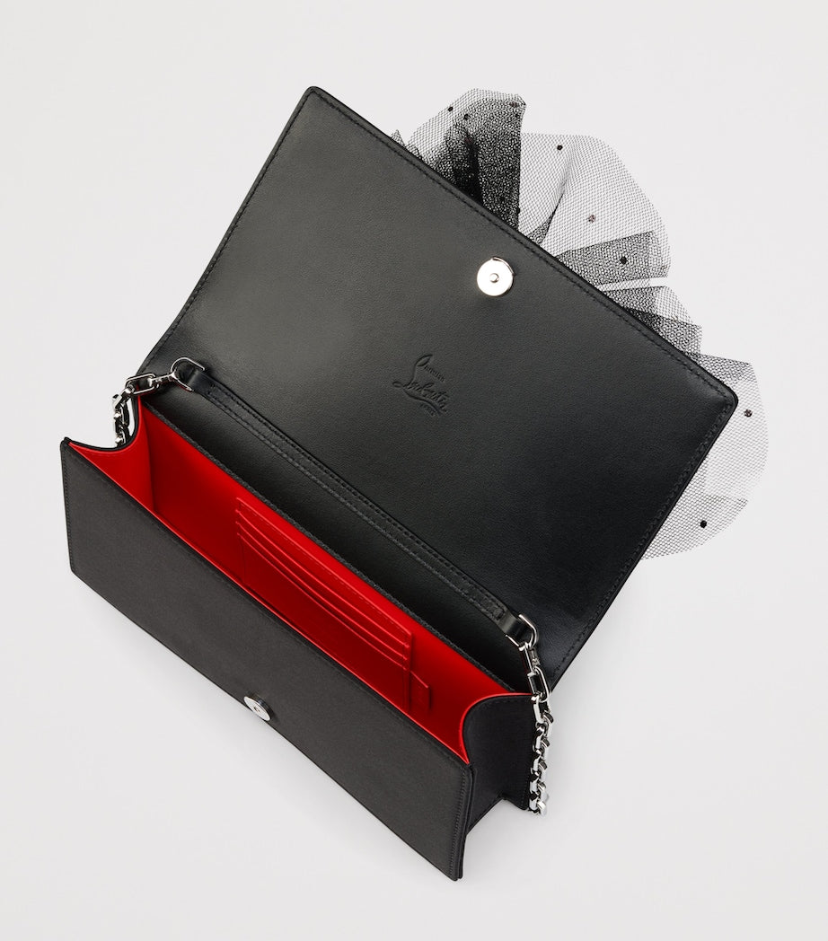 Christian Louboutin Bettina Tulle Clutch Bag