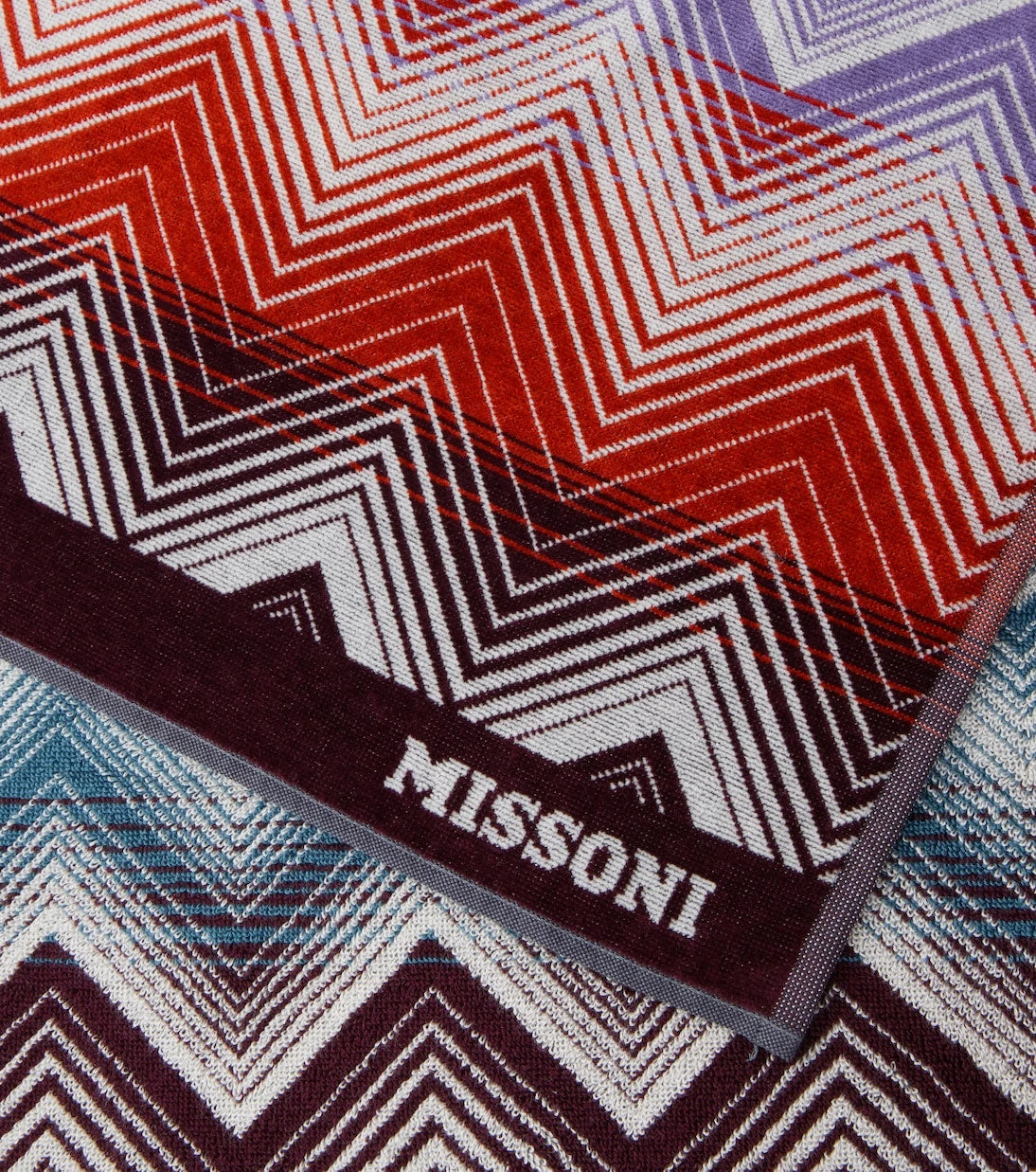 Missoni - Marea Zigzag cotton beach towel