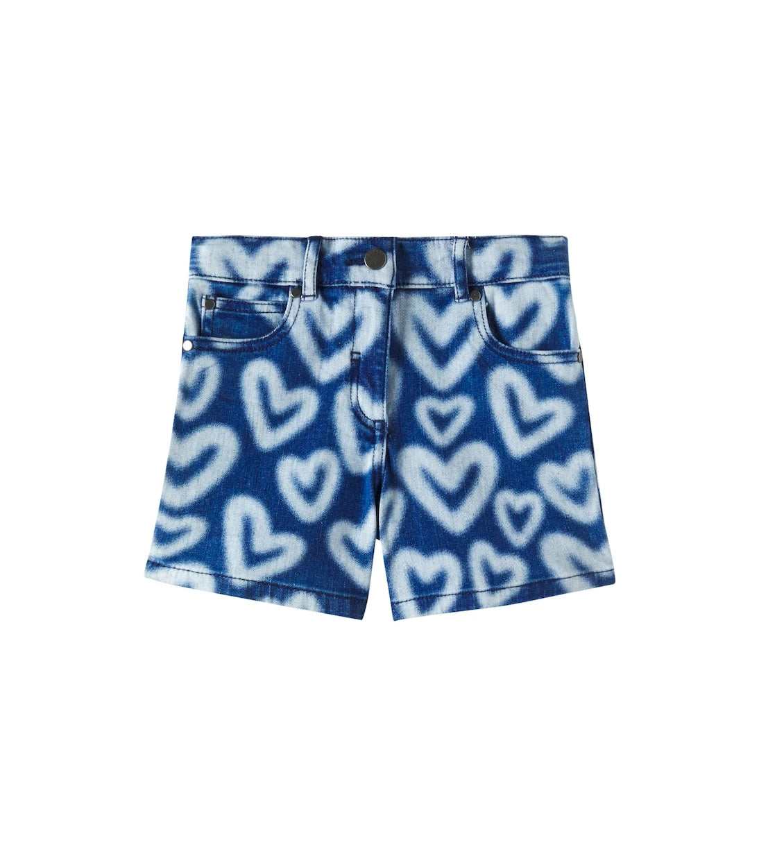 Stella McCartney Kids - Printed denim shorts