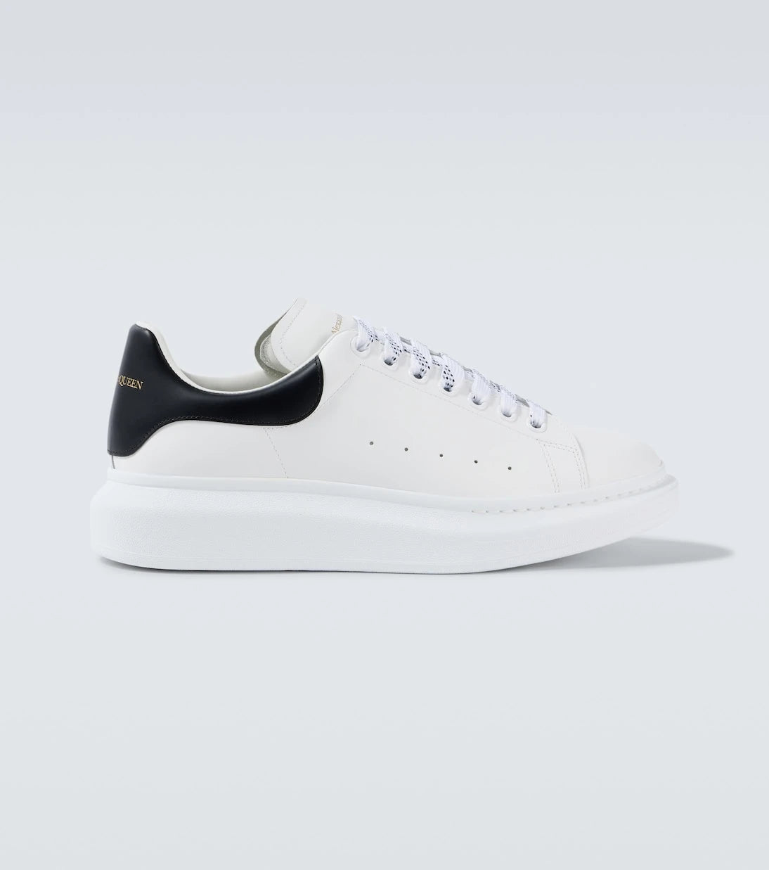 McQueen - Oversized leather sneakers