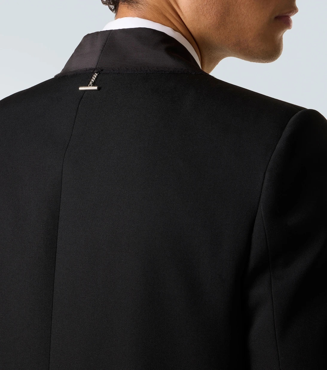 McQueen - Virgin wool tuxedo jacket