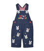 Embroidered Bunny Dungarees (6-36 Months)