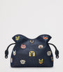 LOEWE x Louis Wain Medium Denim Flamenco Purse