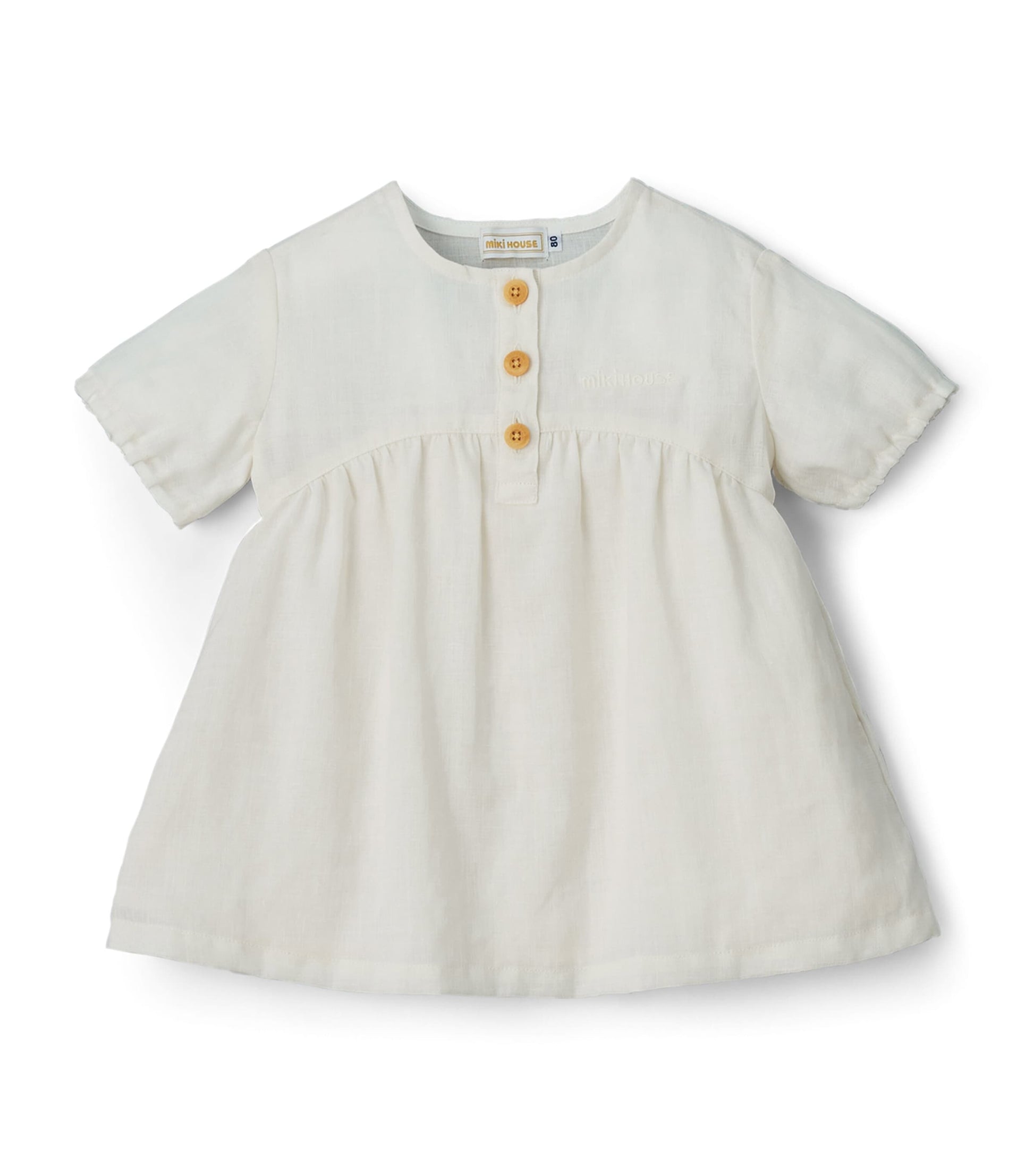 Miki House Linen Dress (2-5 Years)