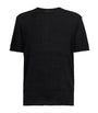 Barena Black Linen-Cotton T-Shirt