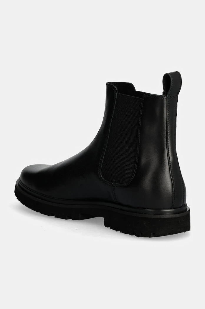 Кожени обувки Calvin Klein Jeans EVA BOOT MID CHELSEA UNIFORM DR