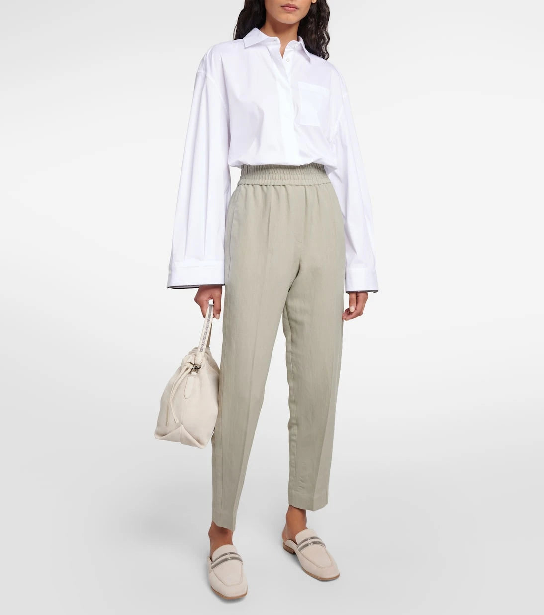 Brunello Cucinelli - Cotton-blend shirt