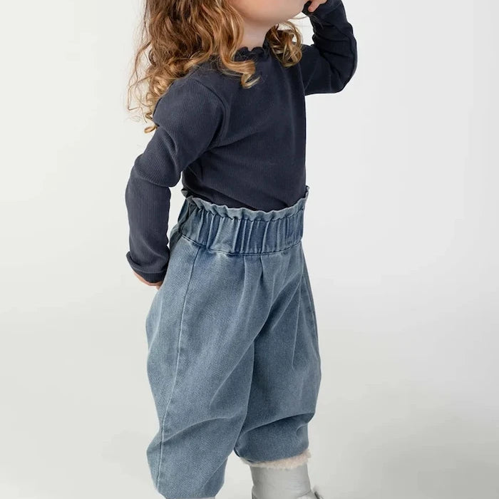Çocuklar için pamuklu baggy pantolon Juma Trousers