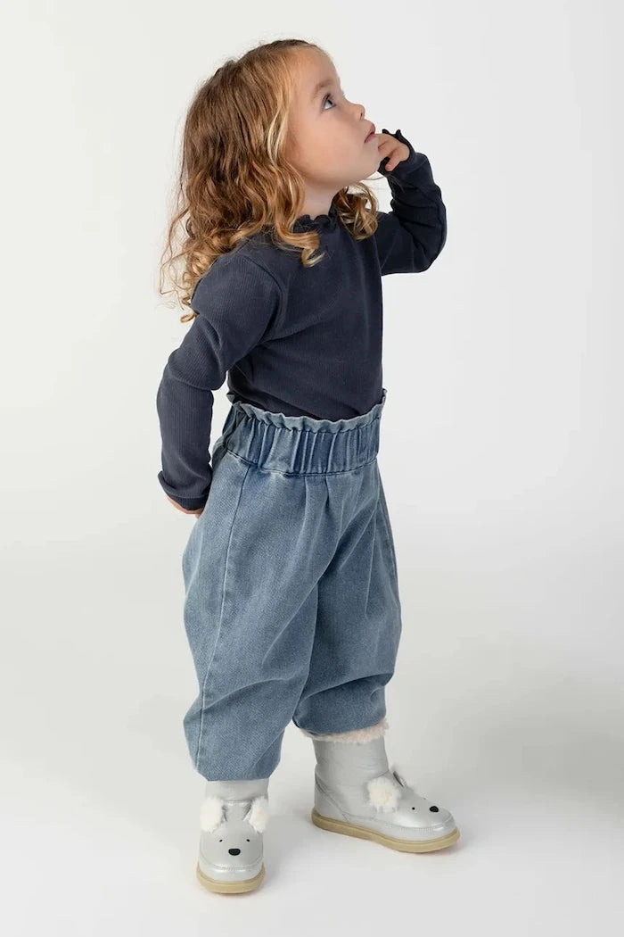 Çocuklar için pamuklu baggy pantolon Juma Trousers
