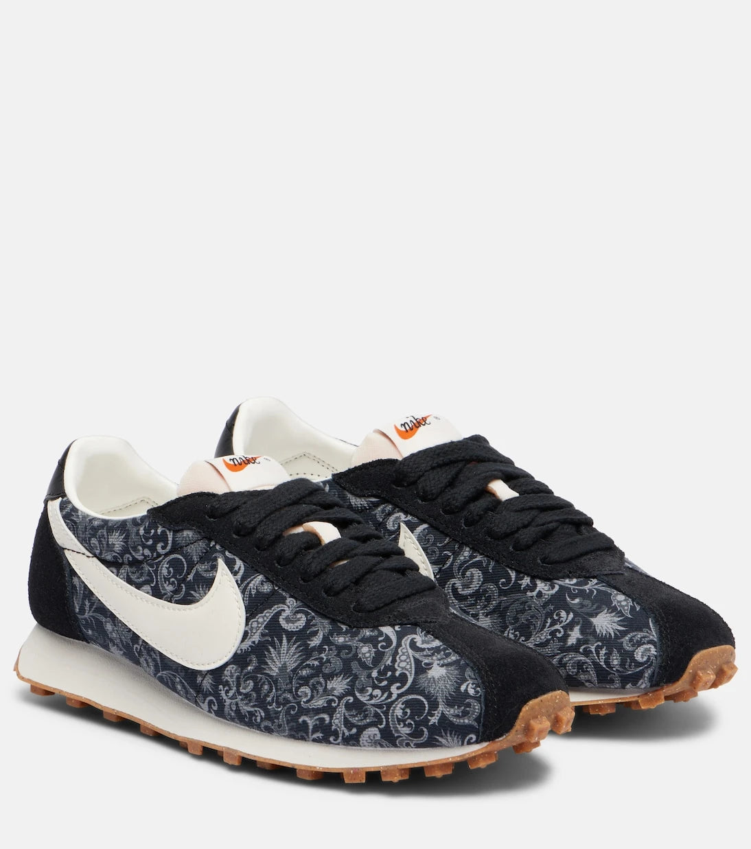 Nike - LD-1000 paisley leather-trimmed sneakers