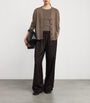 Wool-Cashmere Sweater Tank Top HAZELNUT BROWN