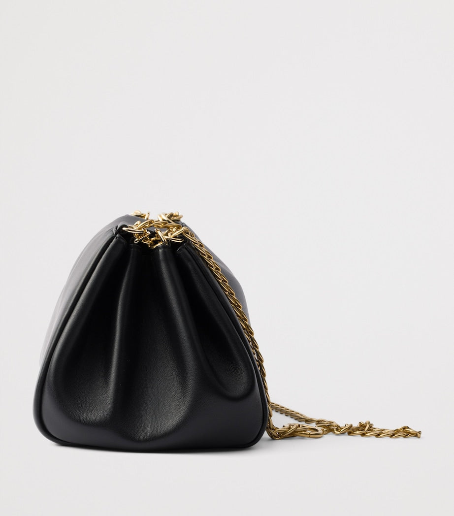 Prada Small Leather Tumulte Shoulder Bag
