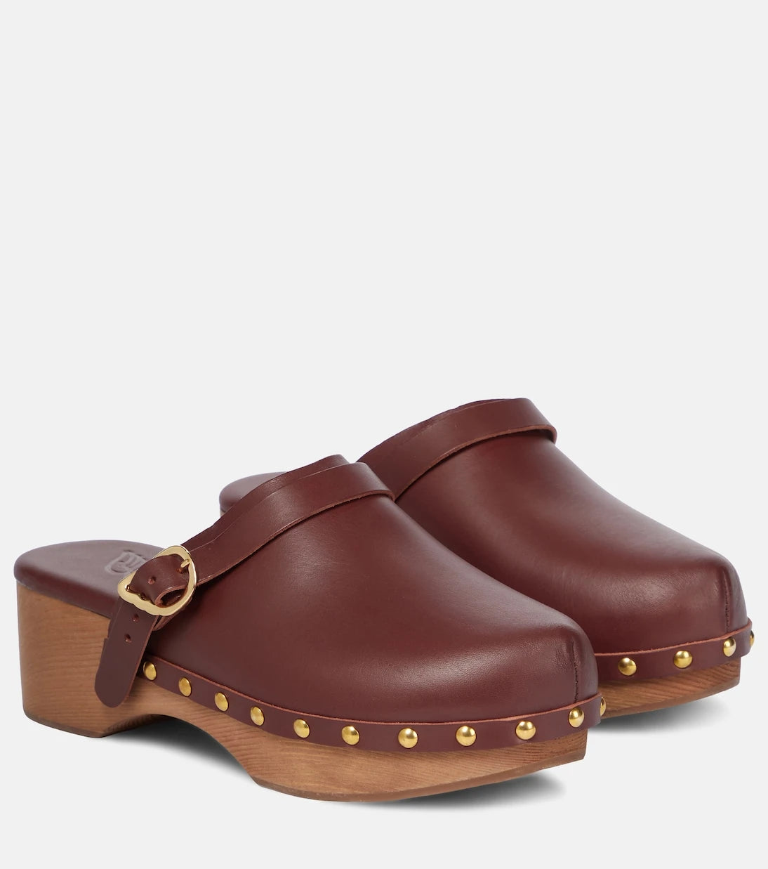 Ancient Greek Sandals - Classic Closed leather clogs