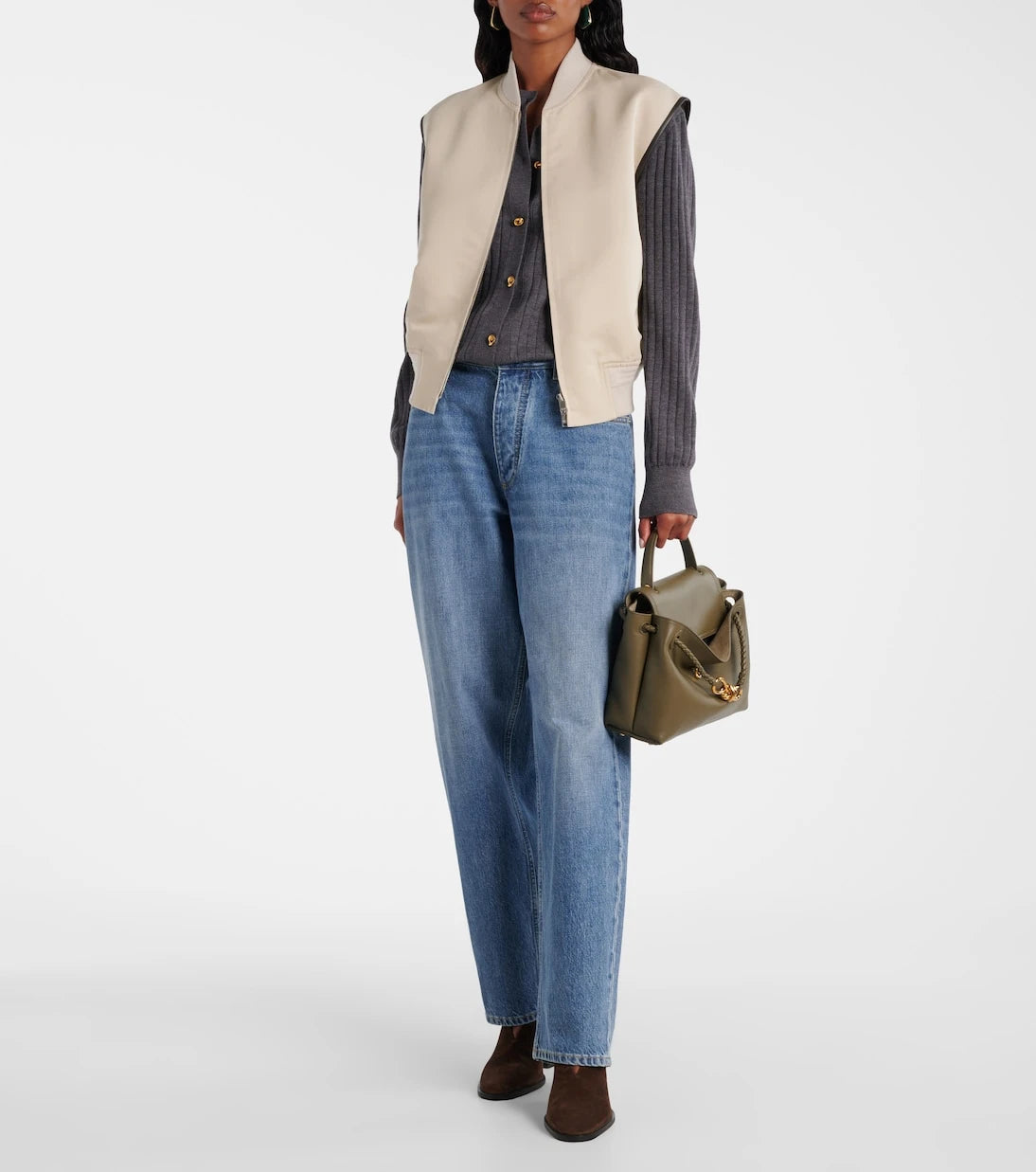 Bottega Veneta - Ciao Ciao Small leather tote bag