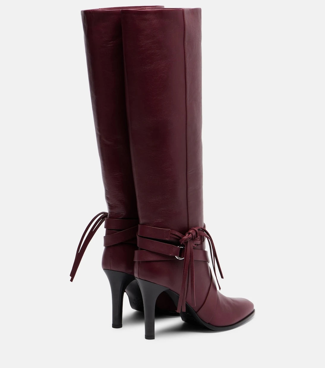 Isabel Marant - Analui 90 leather knee-high boots