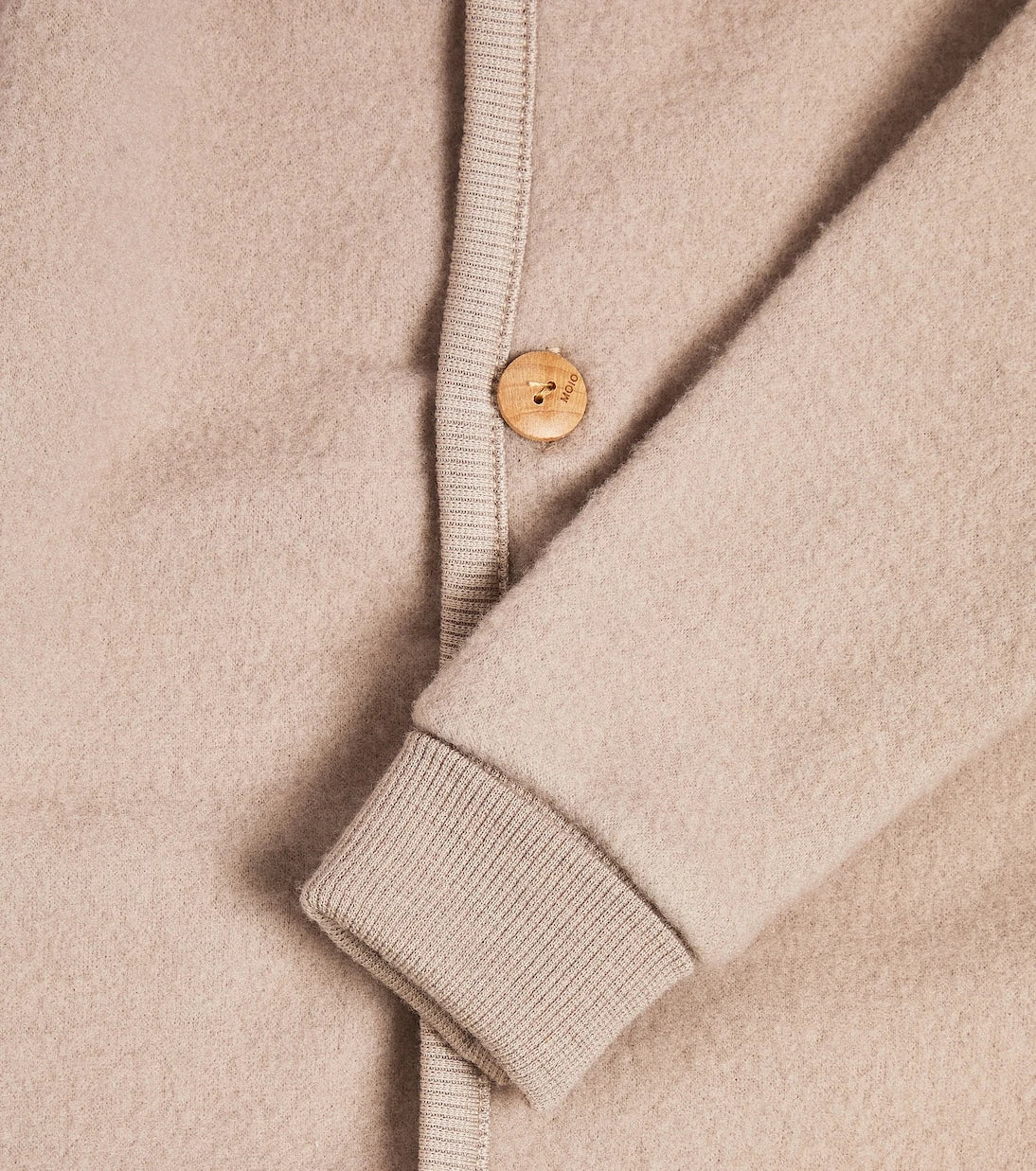 Molo - Baby Umber wool cardigan