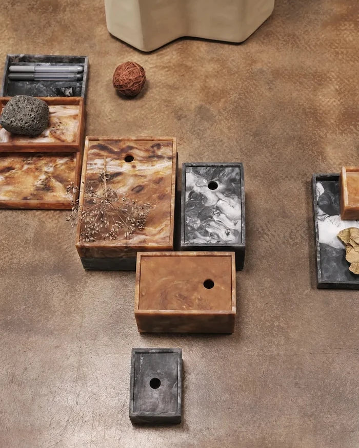 ferm LIVING Mist Tray 15 x 20 cm Dekoratif Tepsi