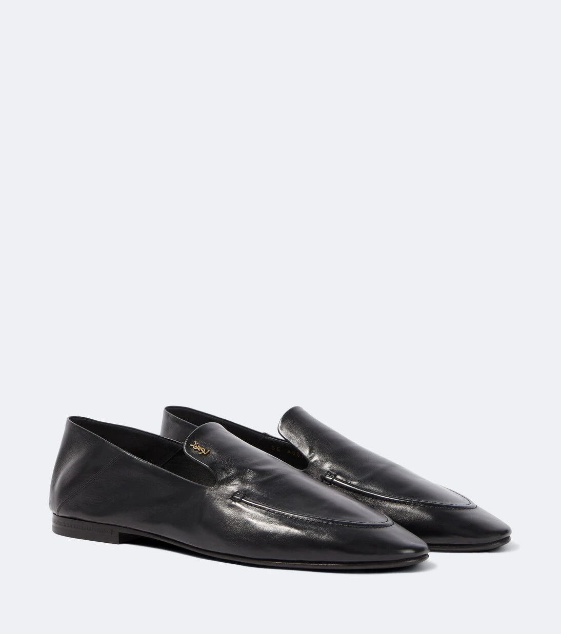 Saint Laurent - Alain convertible leather loafers