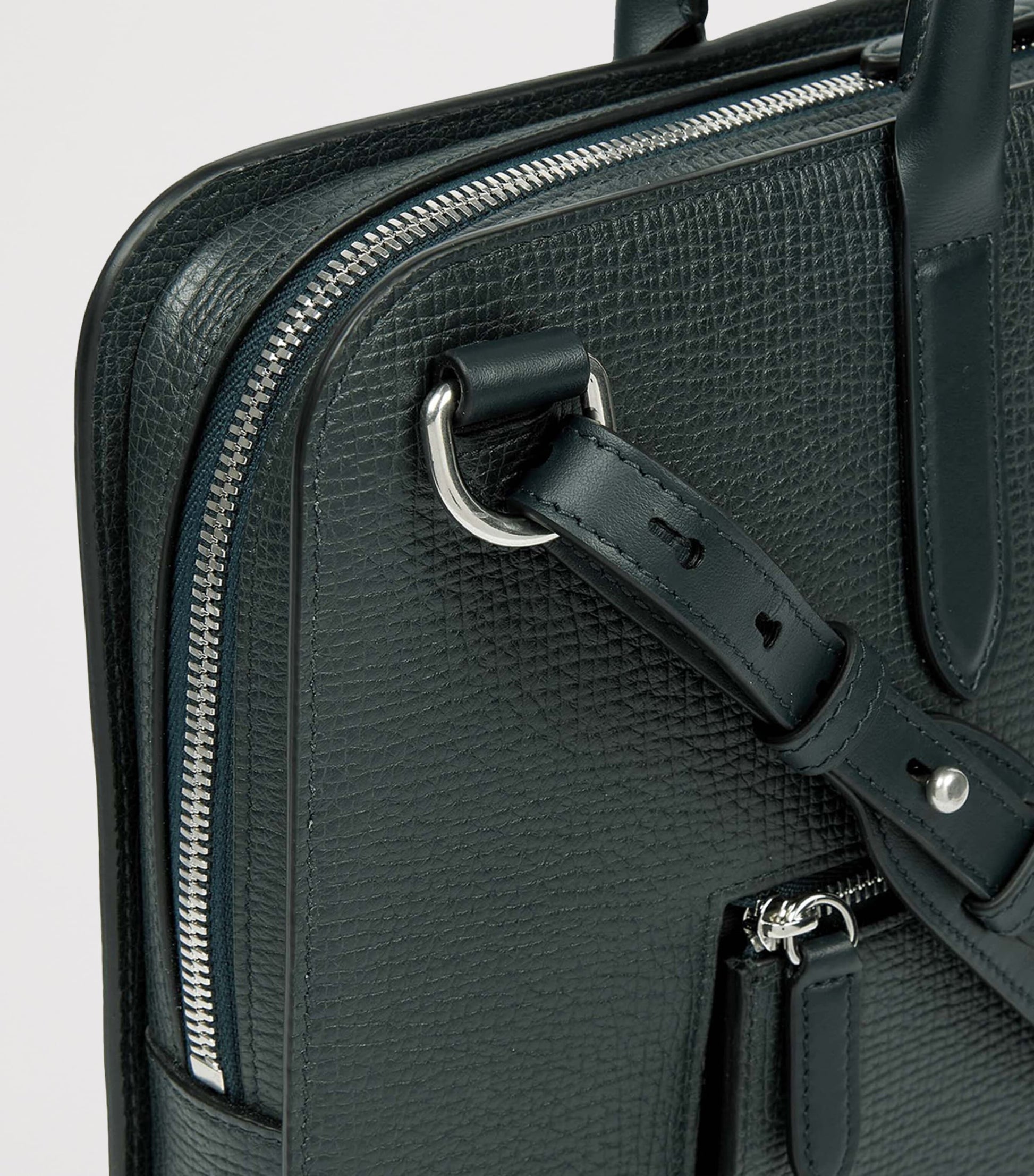 Ludlow Calf Leather Ultra Slim Briefcase
