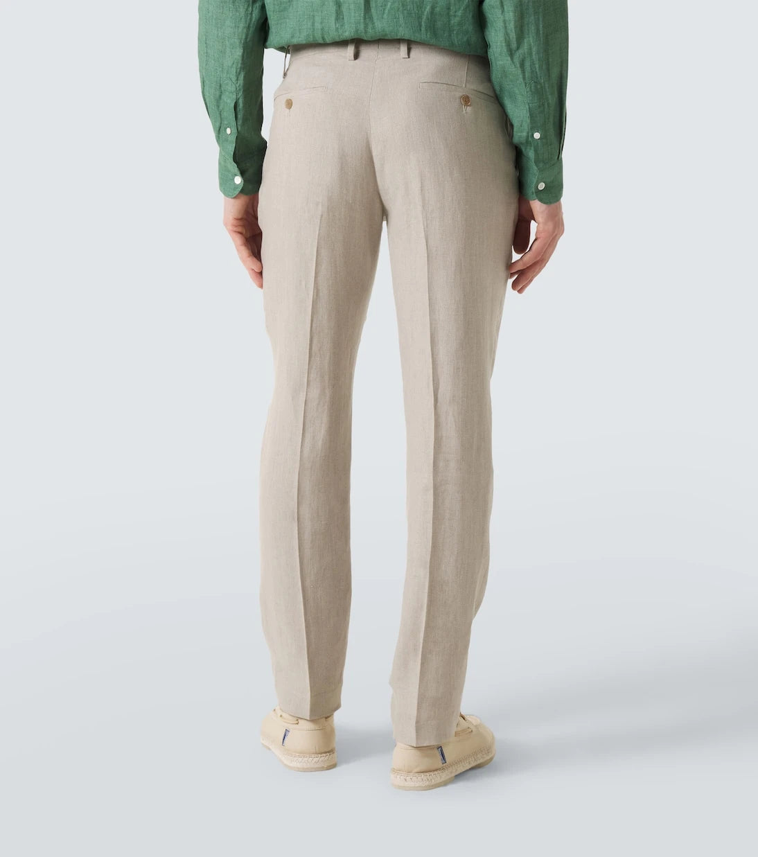 Sunspel - Linen straight pants