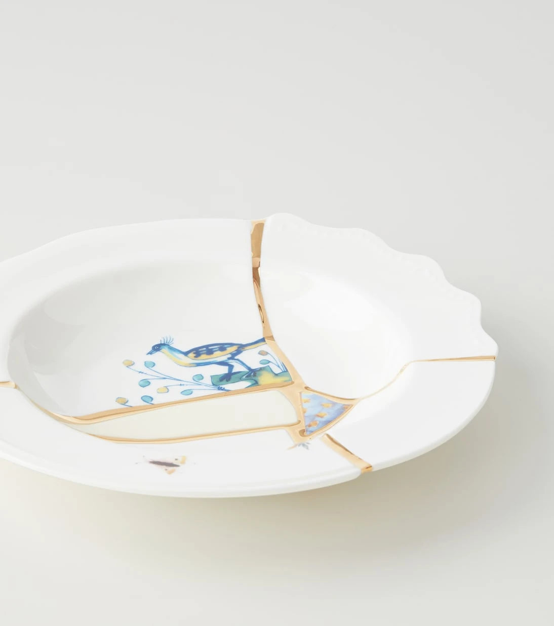 Seletti - Kintsugi soup plate by Marcantonio Raimondi Malerba