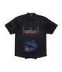 Balenciaga Paris Moon Upside-Down T-Shirt