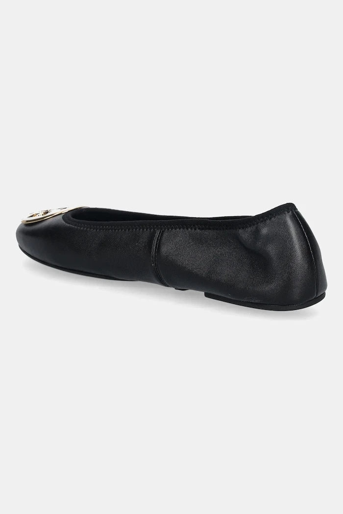 Tory Burch Reva Travel Ballet Deri Babet