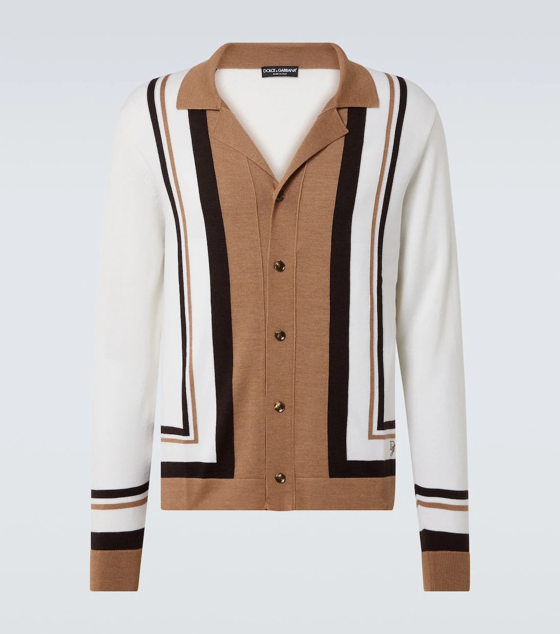 Dolce&Gabbana - Wool and silk jacquard cardigan