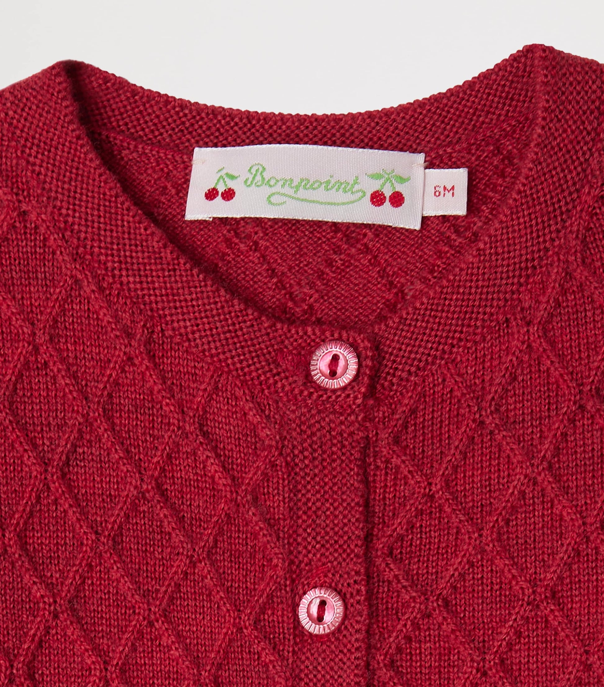 Bonpoint Wool Jarancia Cardigan (6-18 Months)