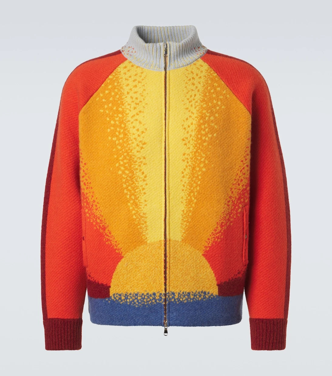 God's True Cashmere - Radiant Sun cashmere zip-up sweater