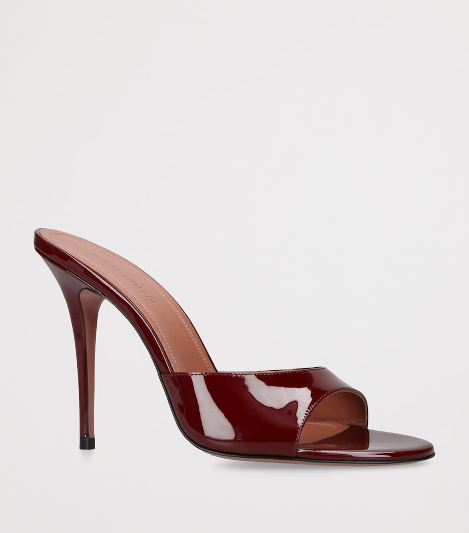 Patent Leather Elodie Heeled Mules 105