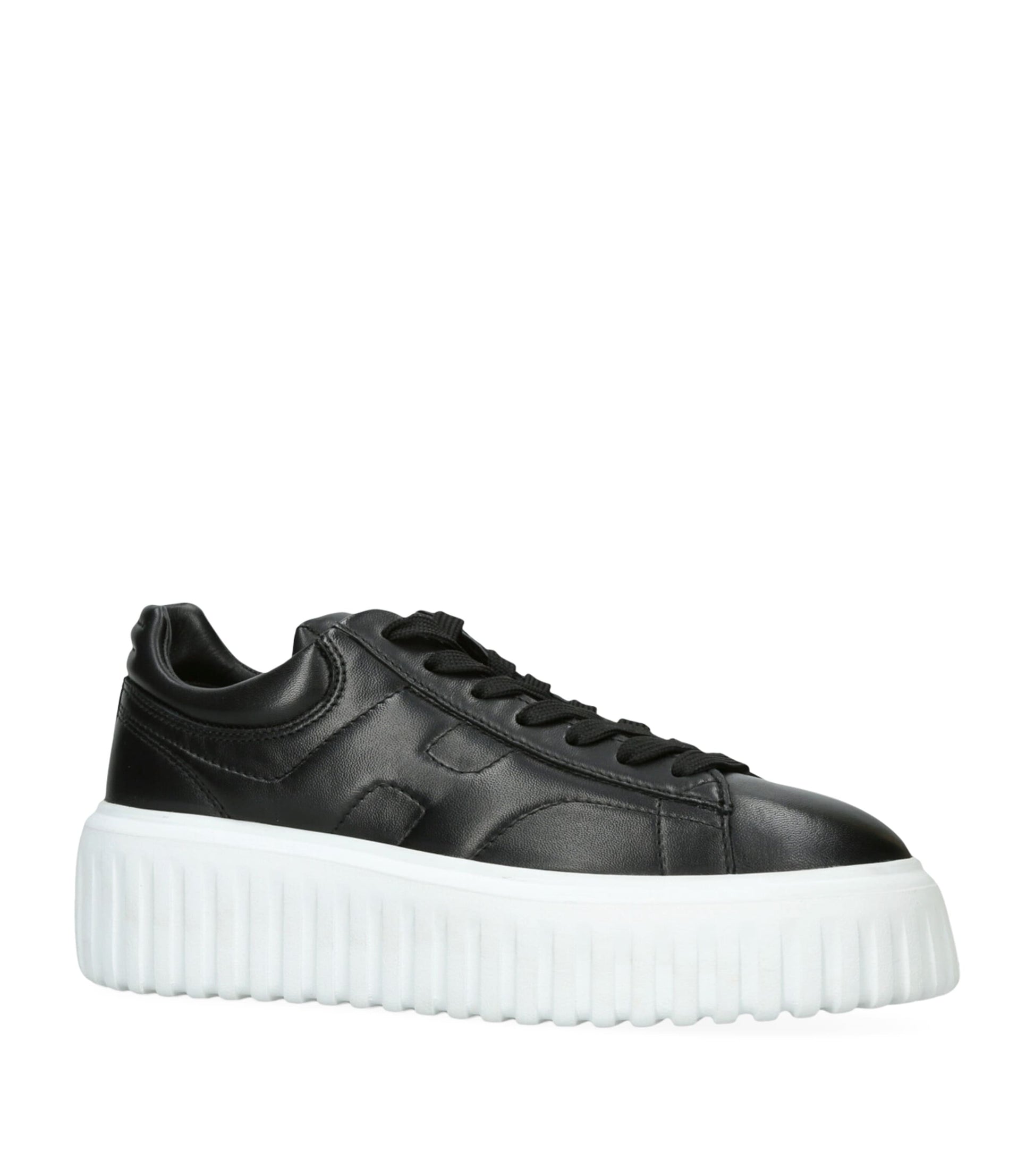 Multi Leather Allaciato Sneakers