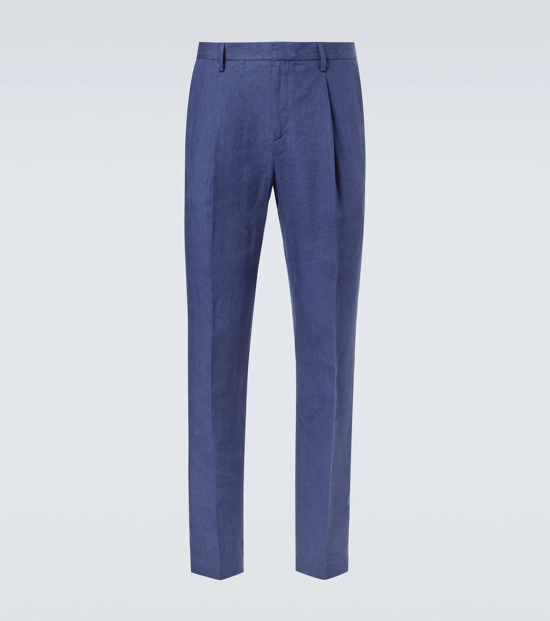 Sunspel - Pleated linen straight pants