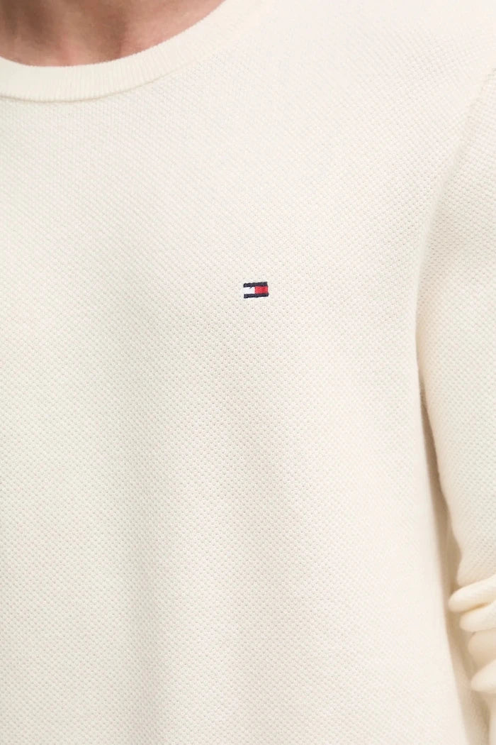 Tommy Hilfiger erkek pamuklu kazak