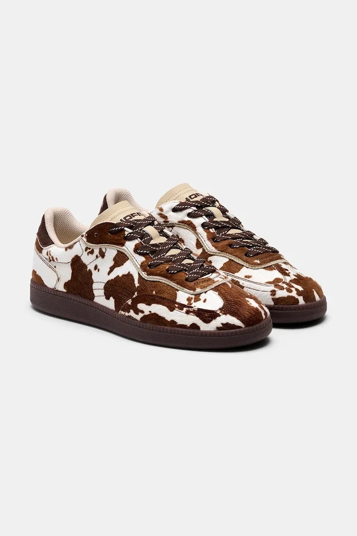 Hoff PARK PRINT BROWN маратонки дамски от кожа