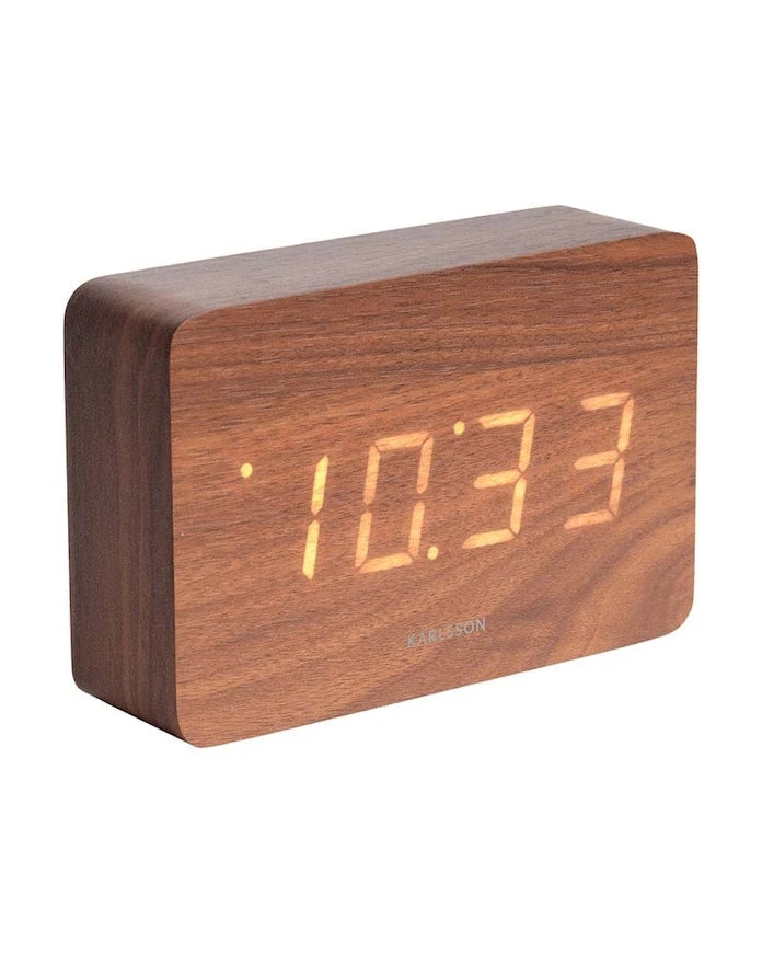 Karlsson LED Square Çalar Saat