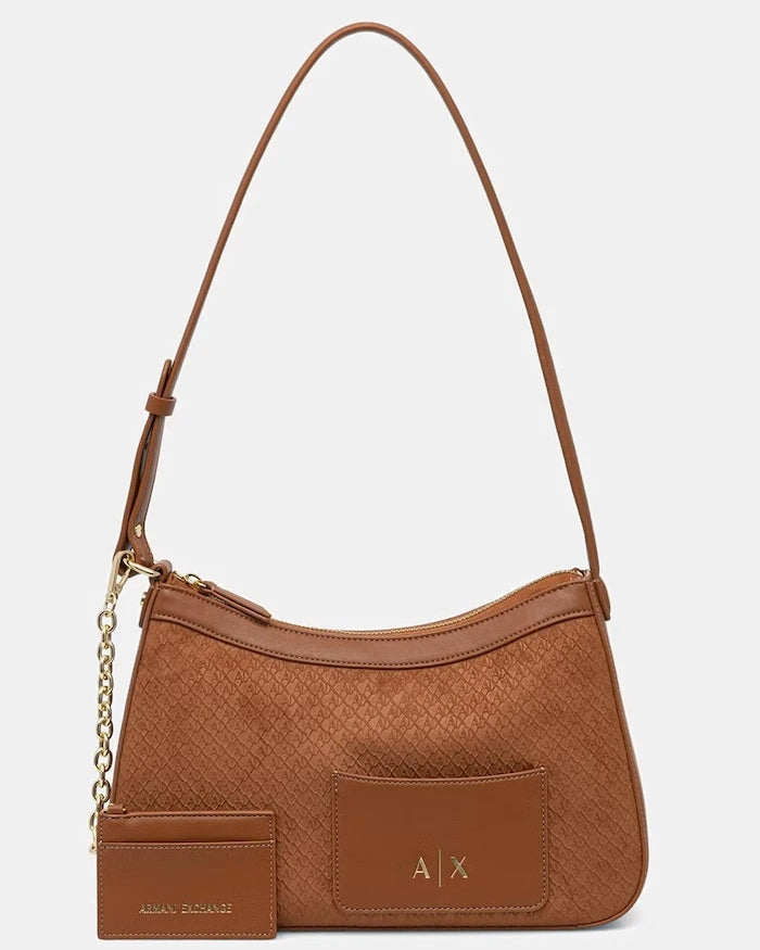 Armani Exchange чанта тип багета дамска