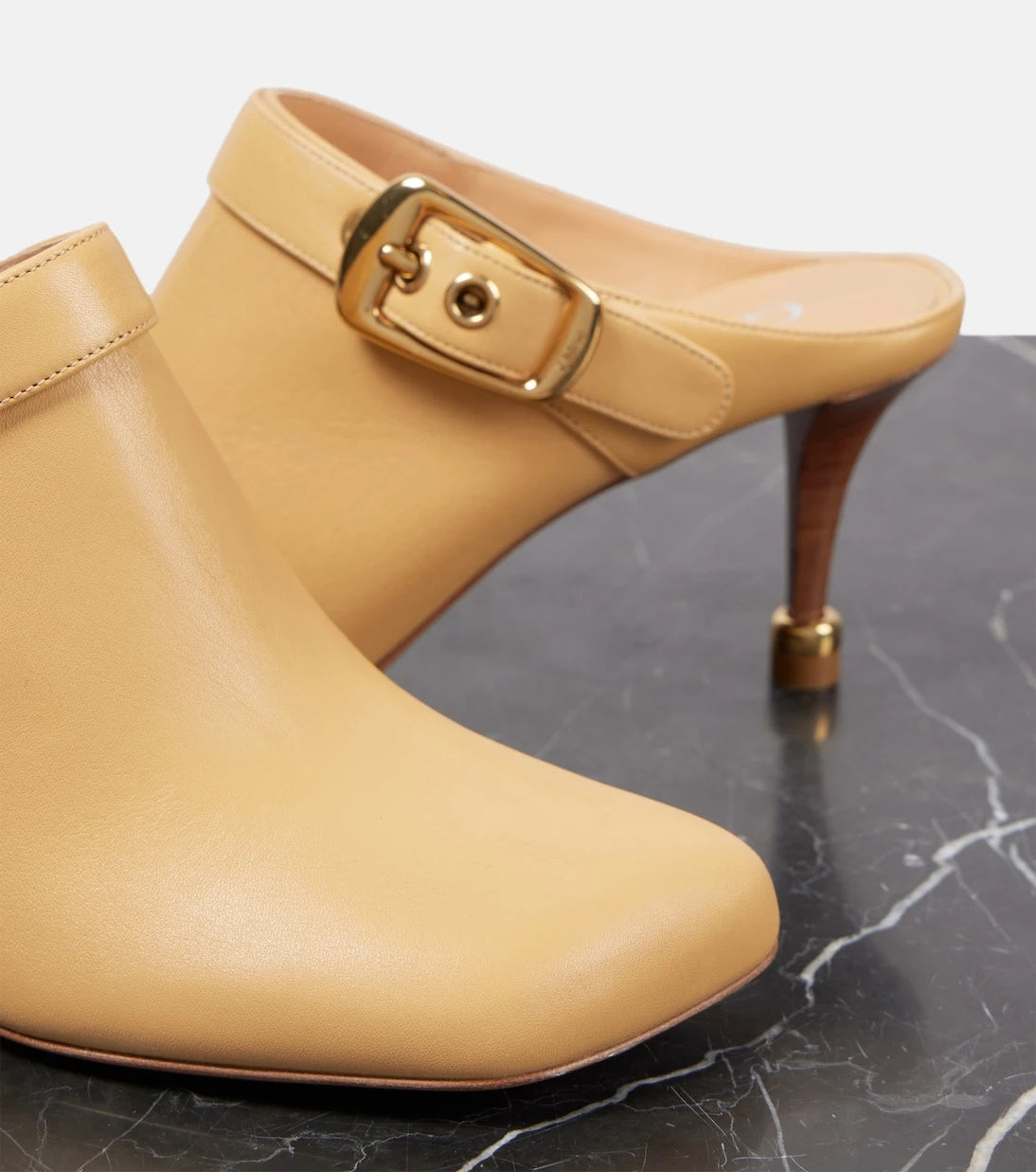 Chloé - Andrea leather mules