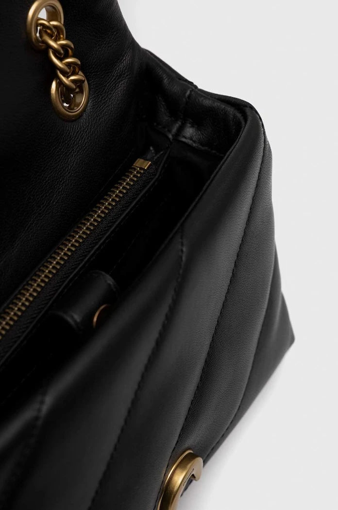 Pinko kadın deri crossbody çanta